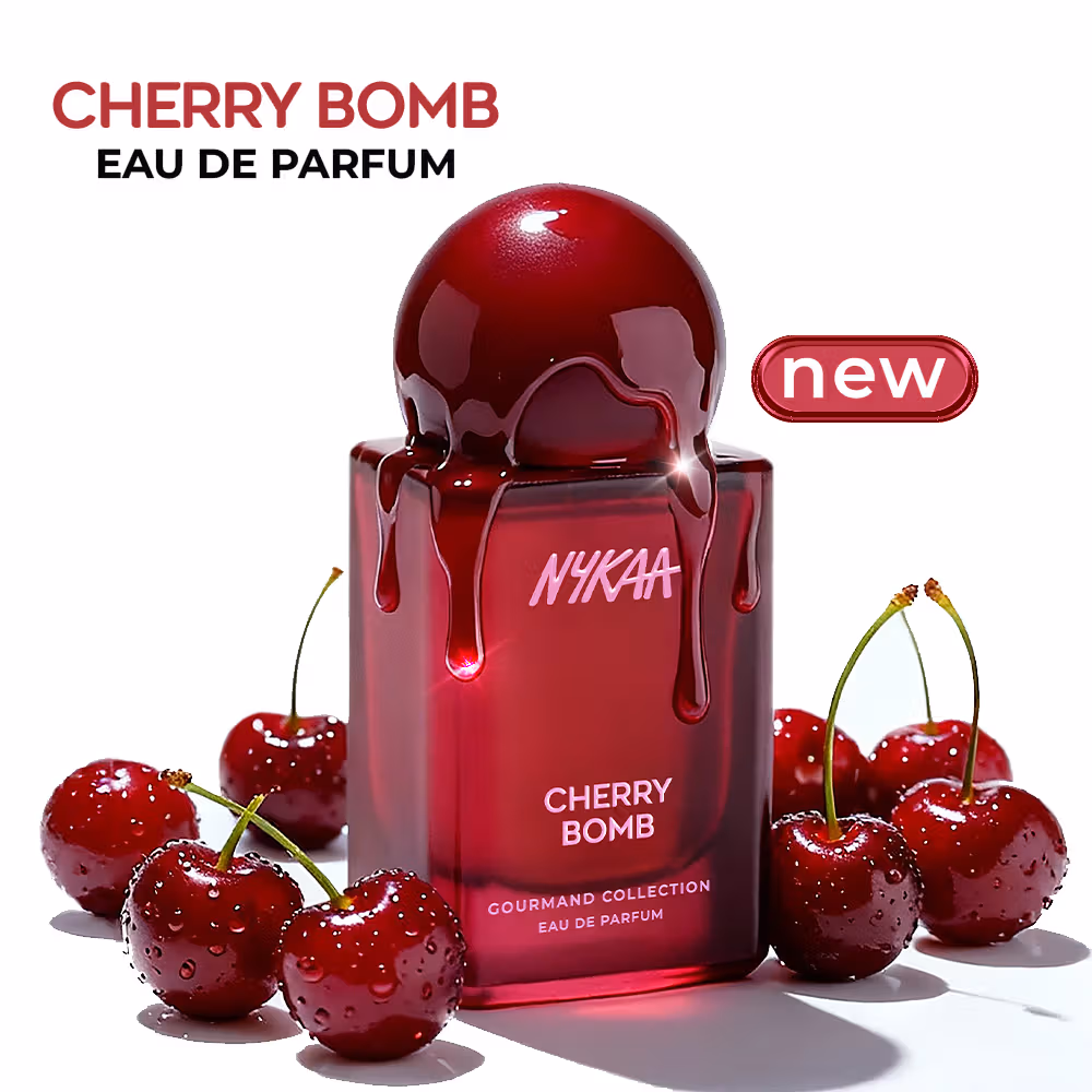 Moi Cherry Bomb Long-Lasting Eau De Parfum For Women (Sweet, Juicy, Gourmand, Smoky, Day+Night) (50ml) - Image 5