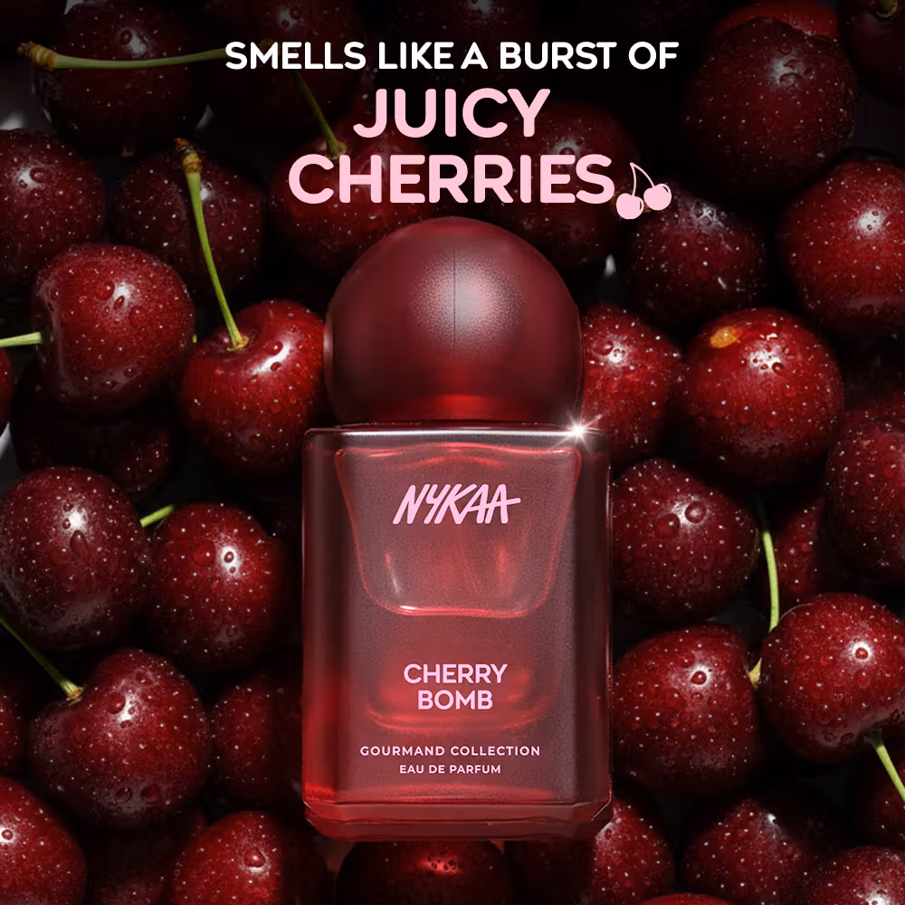 Moi Cherry Bomb Long-Lasting Eau De Parfum For Women (Sweet, Juicy, Gourmand, Smoky, Day+Night) (50ml) - Image 2